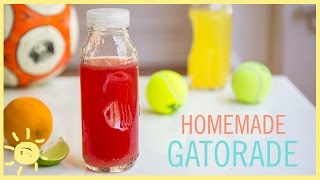 EAT  Homemade Gatorade [upl. by Maidie]