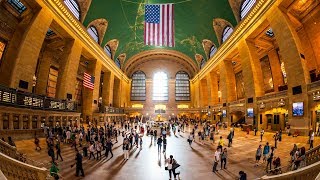 Walking Tour of Grand Central Terminal — New York City 【4K】🇺🇸 [upl. by Edik]