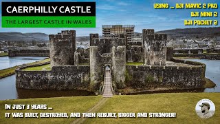 Caerphilly Castle  The Largest in Wales 2nd in Britain [upl. by Ahsienom654]