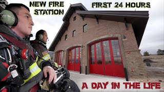 First 24 Hours in a New Fire Station  A Day in the Life [upl. by Riane]