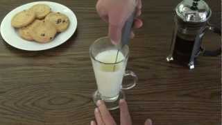 Aerolatte  The Original Steam Free Milk Frother [upl. by Ahsyt]