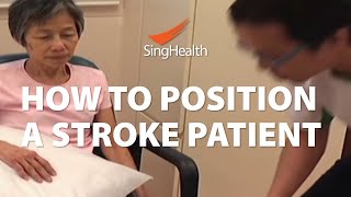 How To Position A Stroke Patient [upl. by Phelgon]